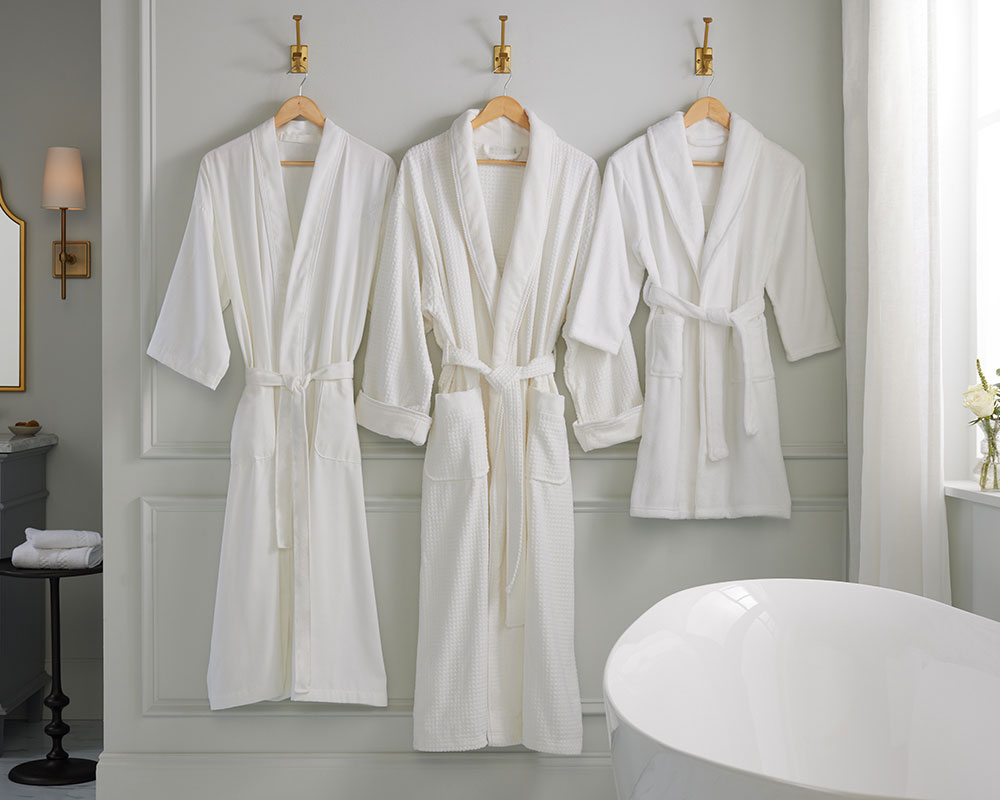 Microfiber Robe  Shop Le Grand Bain Bath and Body, Cotton Towels and More  at The Sheraton Store