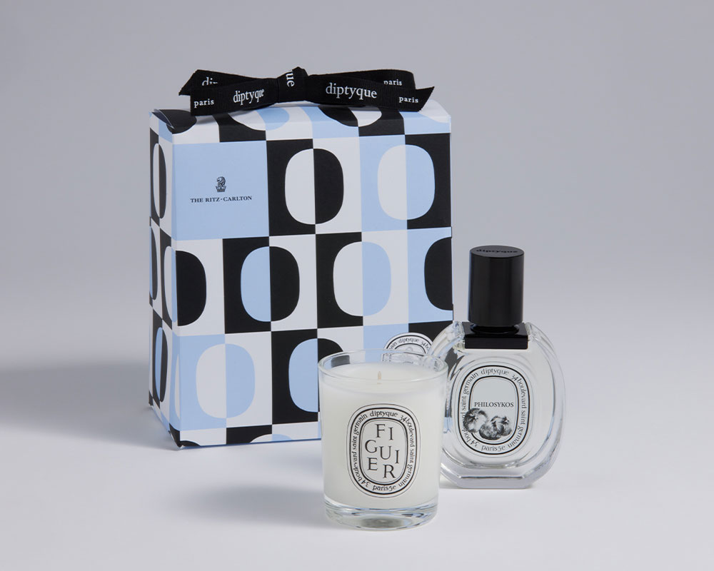 Diptyque for The Ritz-Carlton Gift Set - Luxury Hotel Bedding