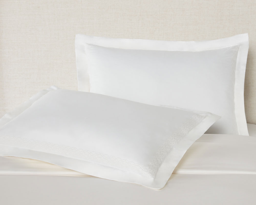Lattice Frame Pillow Shams