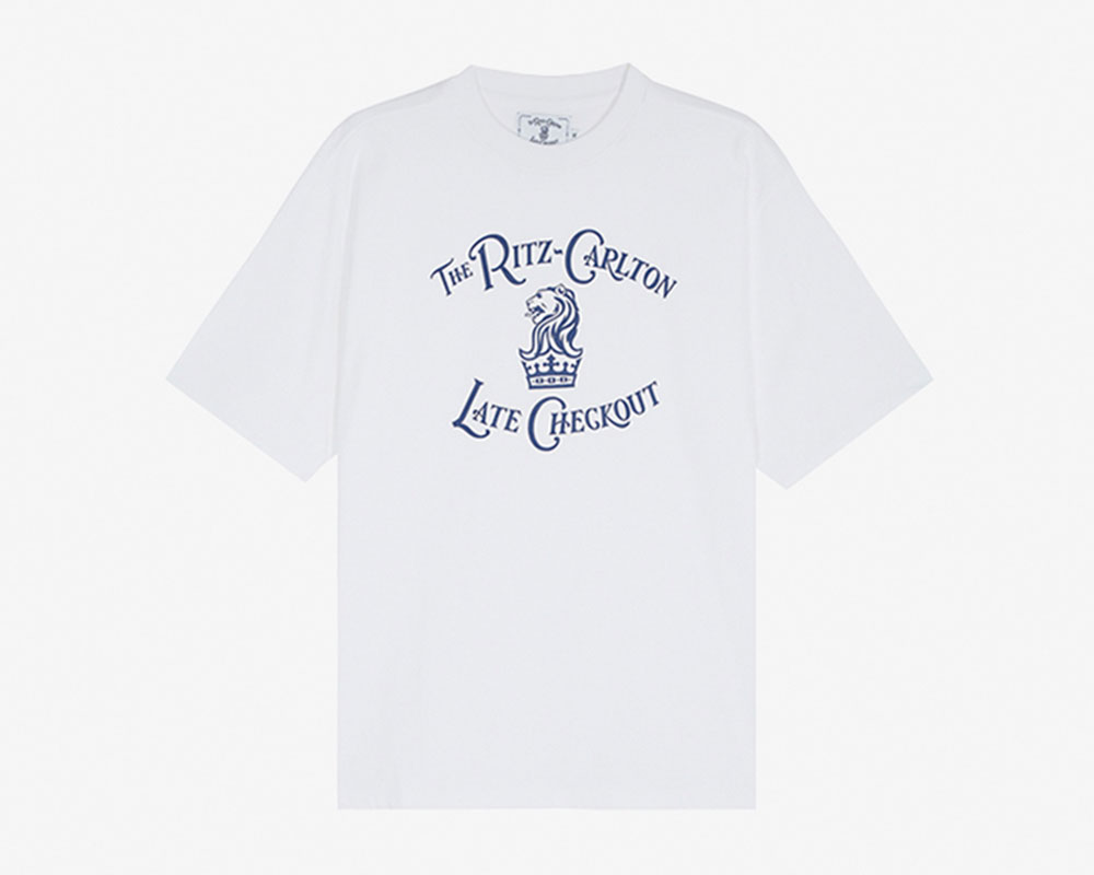 超希少 THE RITZ-CARLTON アイコン刺繍 Tシャツ 王冠 ライオン
