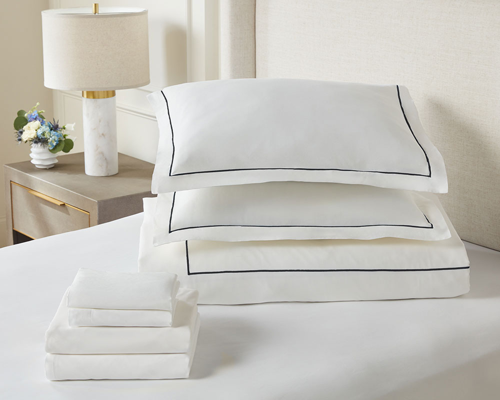 Hotel Stripe Linens