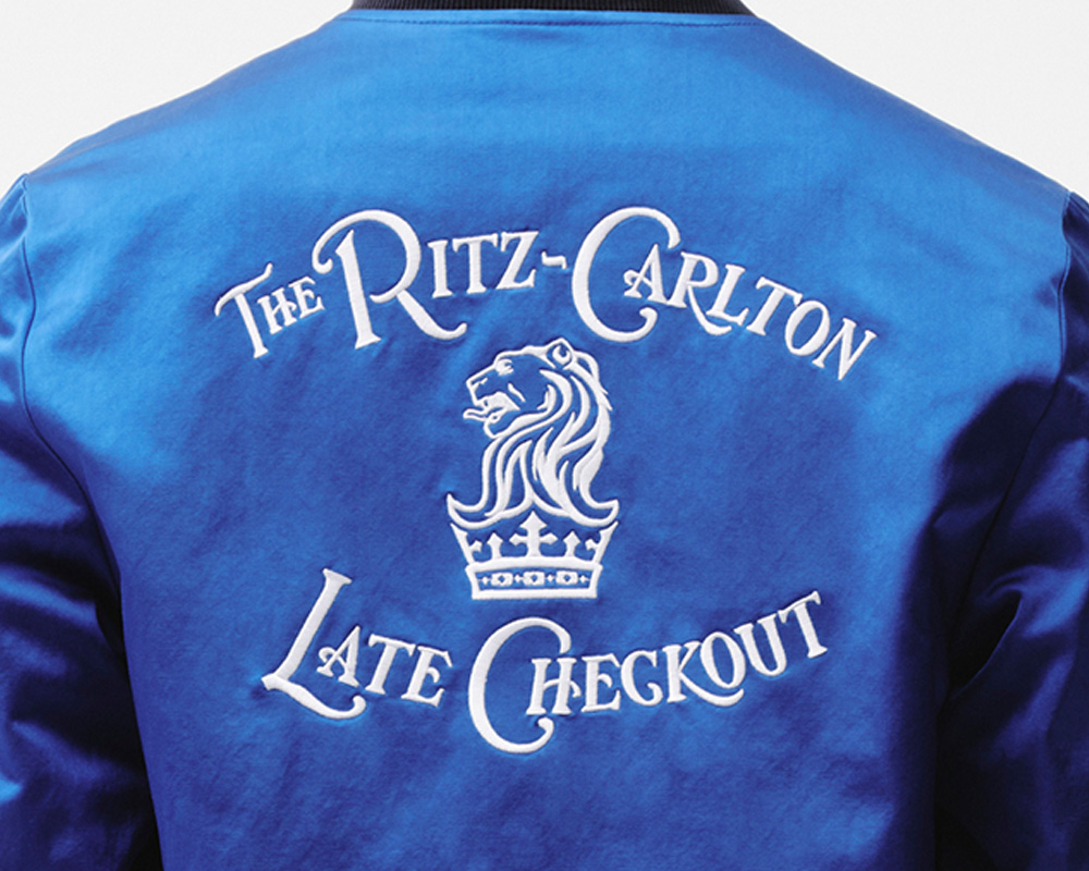 Embroidered Logo Jacket By Late Checkout | Shop Exclusive