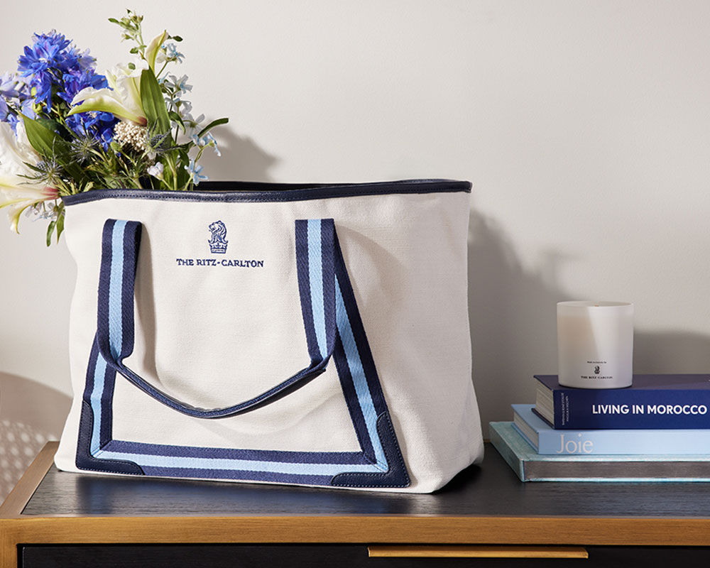 Canvas Beach Tote main image