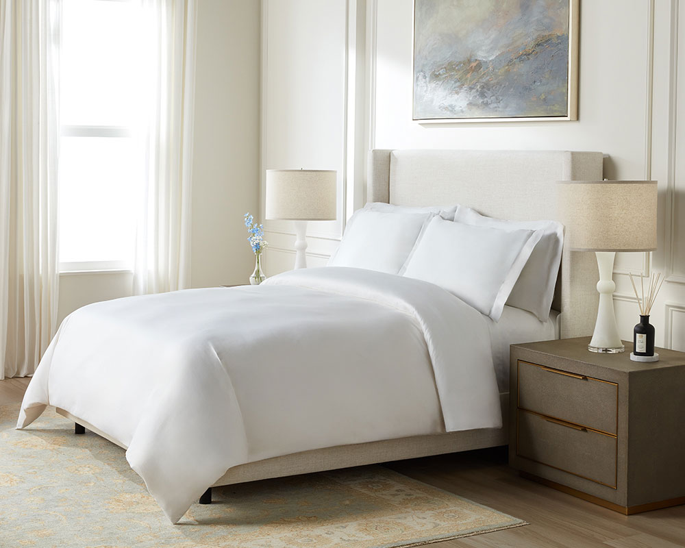 Classic White Linen Set - Luxury Hotel Bedding, Linens, and Home Decor