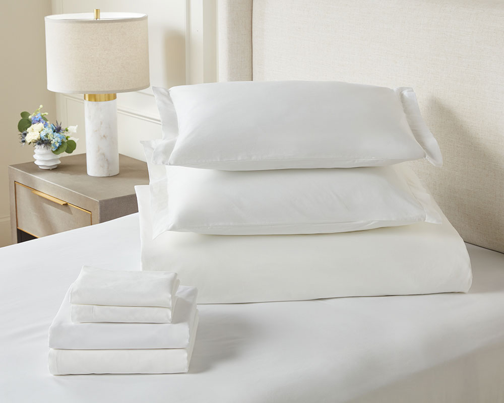 Luxury Hotel Bedding Linens, Luxury White Bedding Set