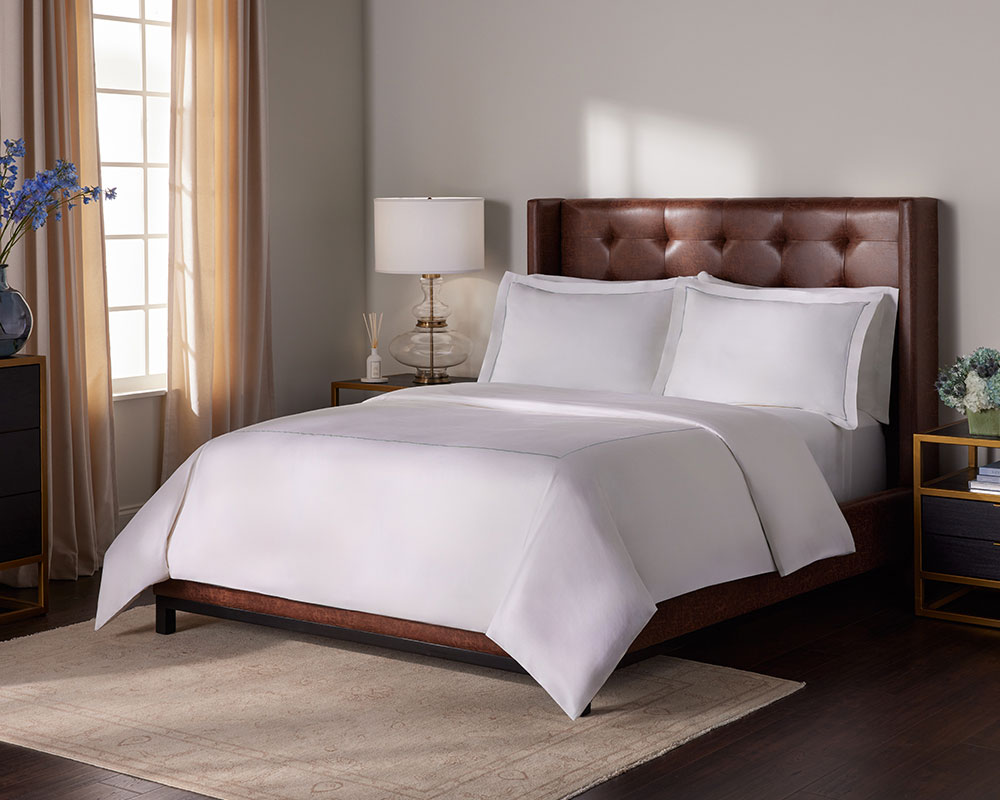 Hotel Stripe Bed & Bedding Set - Discover Luxury Hotel Amenities, Home  Decor Essentials, and Bedding from The Ritz-Carlton